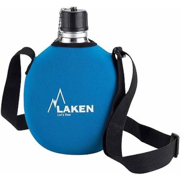 Gourde - LAKEN - Klassisk - 1 L - Aluminium - Vattentät - Neopren