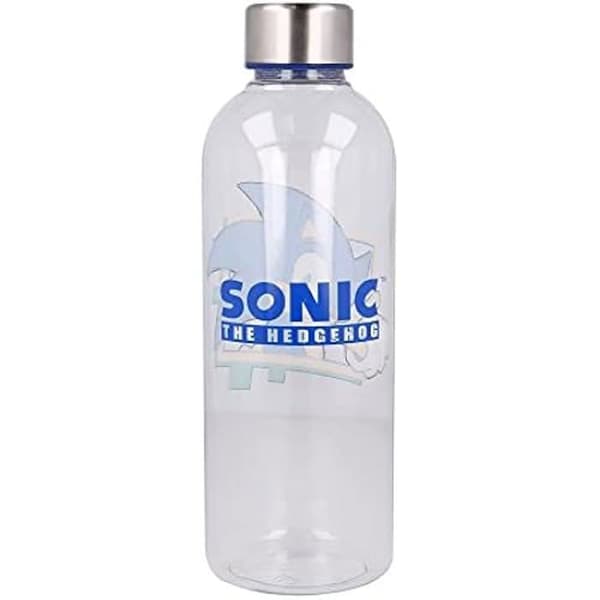 Glasflaska - STOR - Sonic - 850 ml - Borosilikatglas - Kork av bambu