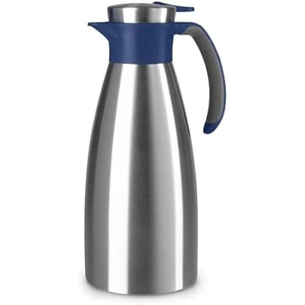 Isolerad karaff - EMSA - N4120400 - Rostfritt stål - 1,5 L - Säkert mot läckage - 12h varm, 24h kall