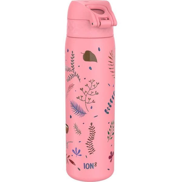 ion8 Vattentät rostfri flaska Flamant 600 ml