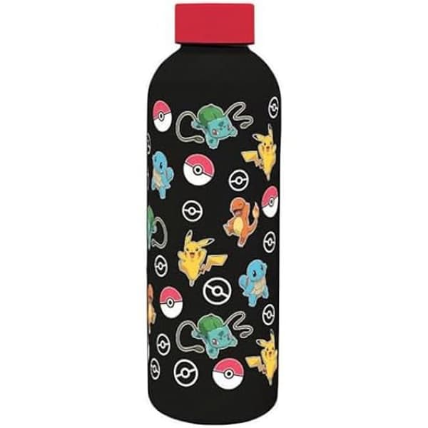 Ståltumlare - KIDS LICENSING - Pokémon - 500 ml - Rostbeständig - Utan BPA
