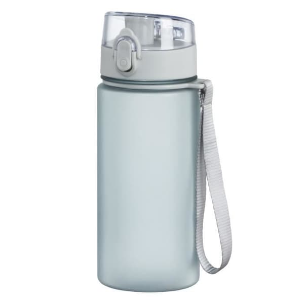Sportflaska - XAVAX - 500 ml - Transparent blå - Läckagesäker - Lätt att öppna