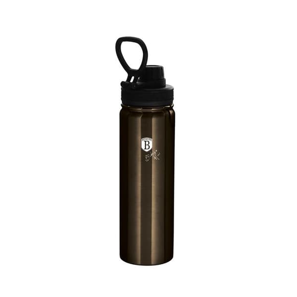 Sportflaska - BERLINGERHAUS - BH-7770 - Rostfritt stål 18/10 - 0,72 l - Metalliskt svart