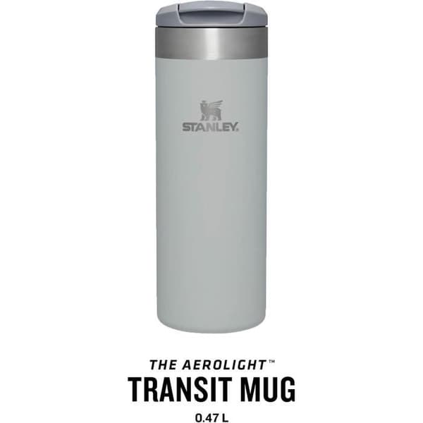 Stanley Aerolight Transit Mug Isothermisk Kaffe 0.47L - Grå Metallisk
