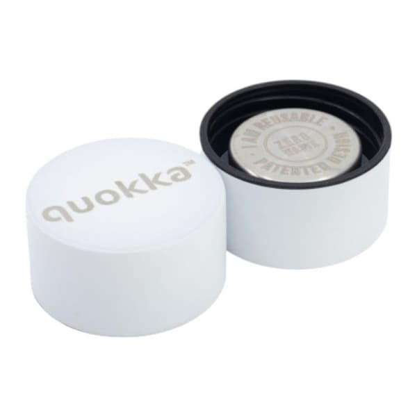 Isolerad flask i rostfritt stål 510 ml (vit) Quokka Solid