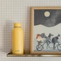 Miniatyrbild 4 av 5: Isolerad flask i rostfritt stål 510 ml (ljusgul) Quokka Solid
