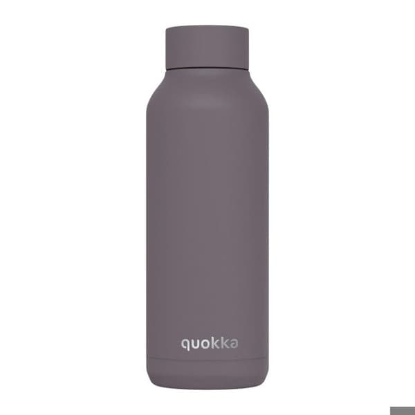 Isolerad flaskan i rostfritt stål 510 ml (grå) Quokka Solid