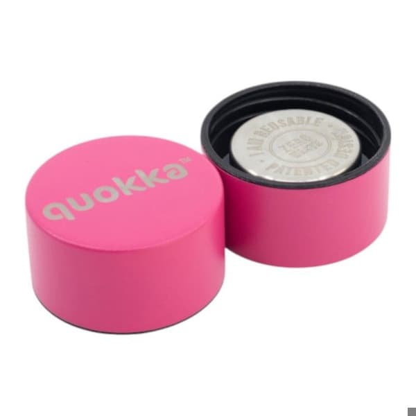 Isolerad flaska i rostfritt stål 510 ml (hallonrosa) Quokka Solid