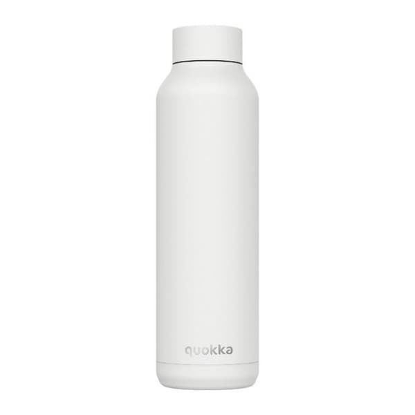 Isolerad flaska i rostfritt stål 630 ml (vit) Quokka Solid