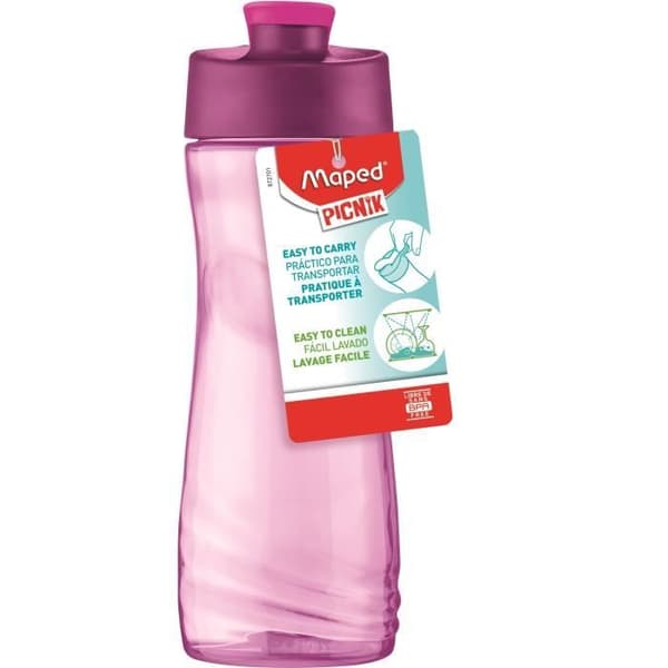 Maped Picnik Origins - Kanna 500ml med Lock och Bärhandtag - Rosa