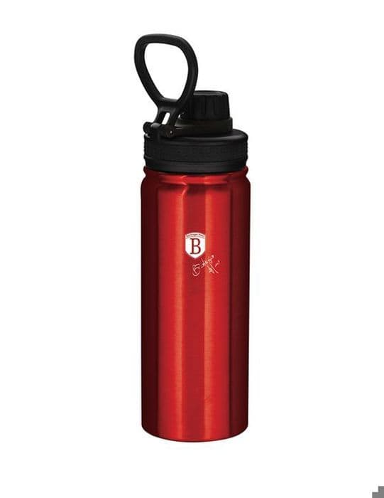 Sportflaska - BERLINGERHAUS - BH-7751 - Rostfritt stål 18/10 - 0,54 l - Metallic Bourgogne