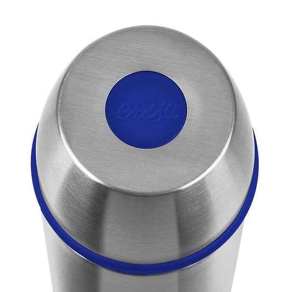 Isolerad flaska - Emsa - 502474 - Rostfritt stål - Blå - 1,0 L