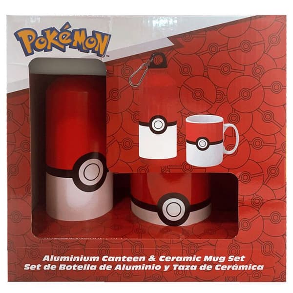 Flaska och kopp - Educa Borras - Pokémon - Aluminium - Keramik - Blandat