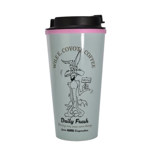 Mugg för Resa - BLUE SKY - 450 ML - Rostfritt Stål - Blå Färg - Halkfri