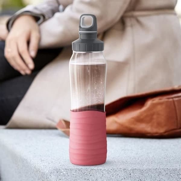 Gourde EMSA 0.7 L rosa Drink2Go Glas