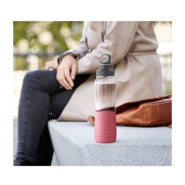 Gourde EMSA 0.7 L rosa Drink2Go Glas