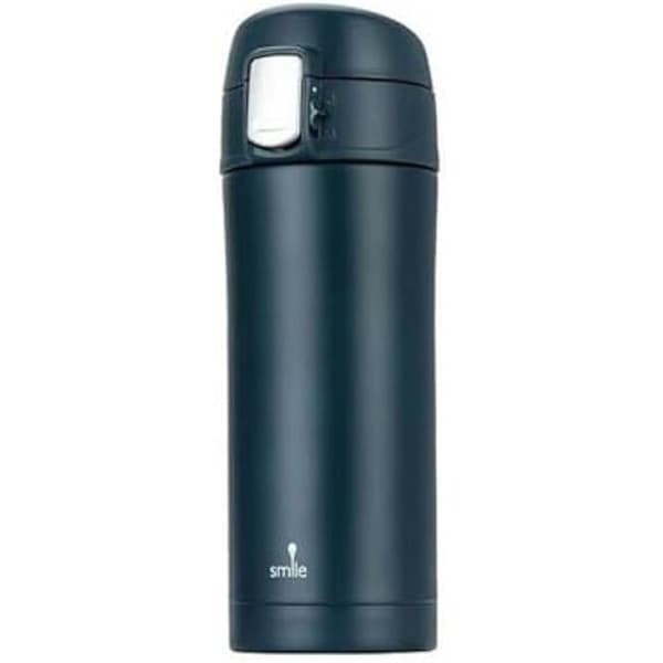 Isolerad flaska - SMILE - STT-15 - 300 ml - Rostfritt stål - Marinblå