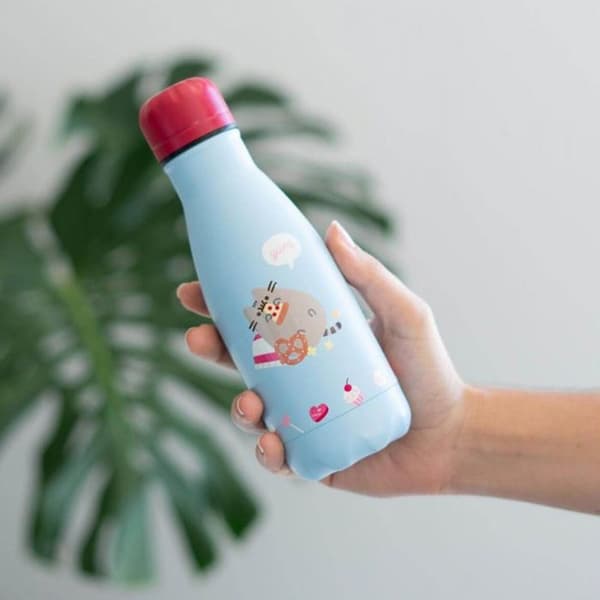 Isolerad Flaska - Grupo erik - Pusheen - Rostfritt Stål - 260ml - Utan BPA