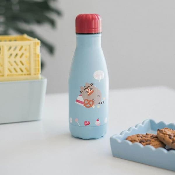 Isolerad Flaska - Grupo erik - Pusheen - Rostfritt Stål - 260ml - Utan BPA