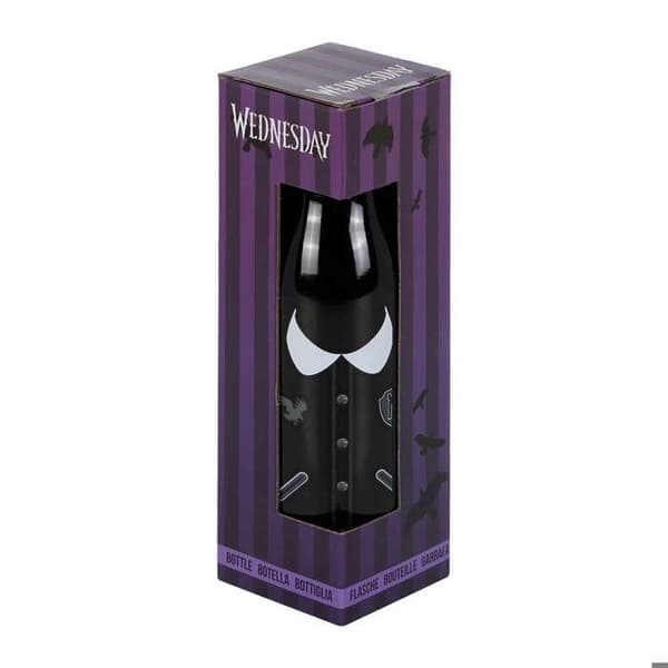 Flaska - KARACTERMANIA - Onsdag Varsity - 500 ml - Plast - Svart