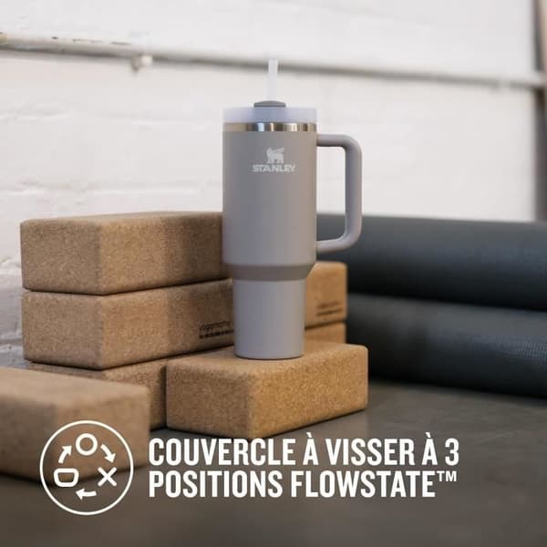 Gourde - STANLEY - Quencher H2.0 Flowstate - 1.2L - Återvunnet rostfritt stål - Vakuumisolation