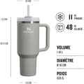 Miniatyrbild 2 av 4: Gourde - STANLEY - Quencher H2.0 Flowstate - 1.2L - Återvunnet rostfritt stål - Vakuumisolation