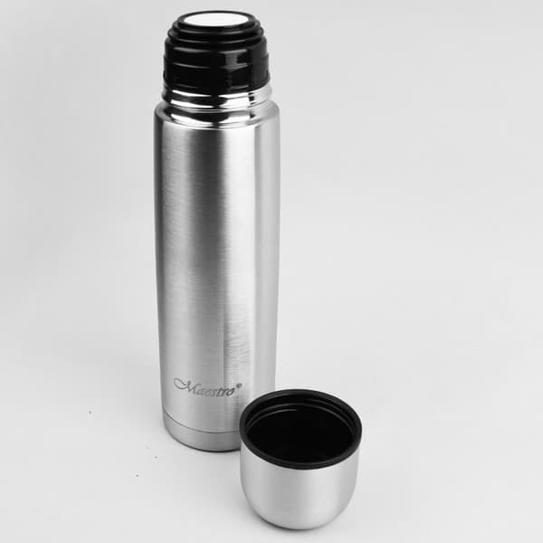 Isolering flask - Maestro - 750ml - Rostfritt stål - Transportväska - Unisex