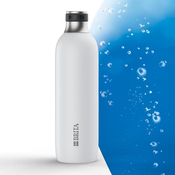 Brita sodaTRIO-flaska (1 l; vit)