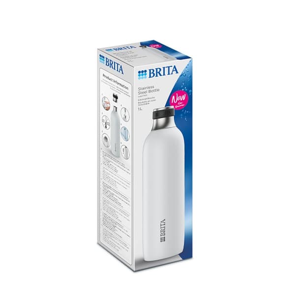 Brita sodaTRIO-flaska (1 l; vit)