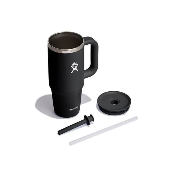 Termos och Hydroflask isolerad flaska Tumbler isolerad HydroFlask 710 ml Svart