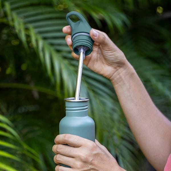 Gourde Inox - KLEAN KANTEEN - 355 ml - Lila - Sportlock - Stänksäker