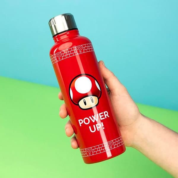 Gourde - PALADONE - Super Mario Power Up - 500ml - Rostfritt stål - Rolig design