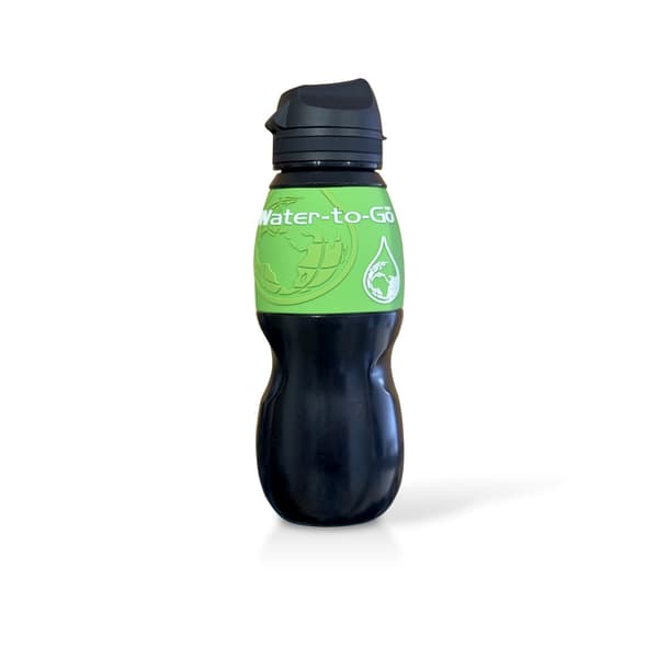 Water-to-Go klassisk filterflaska 75 cl 750 ml grön