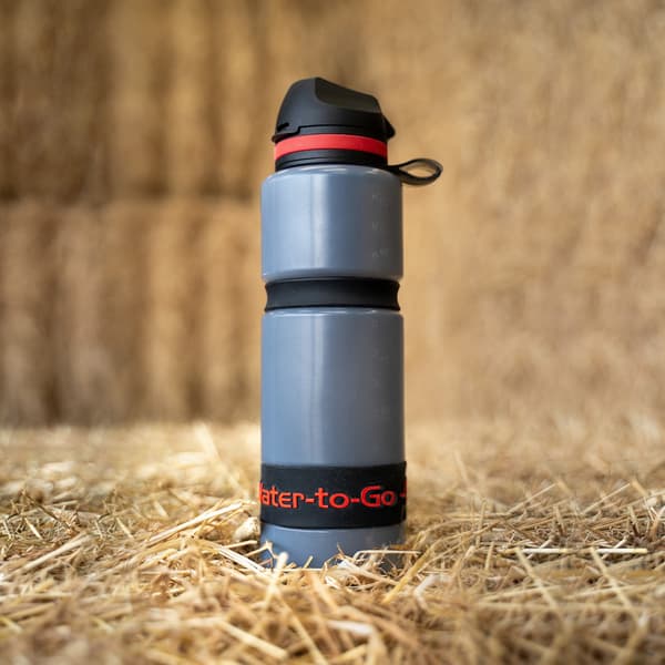 Water-to-Go aktiv filterflaske 75 cl 750 ml rød