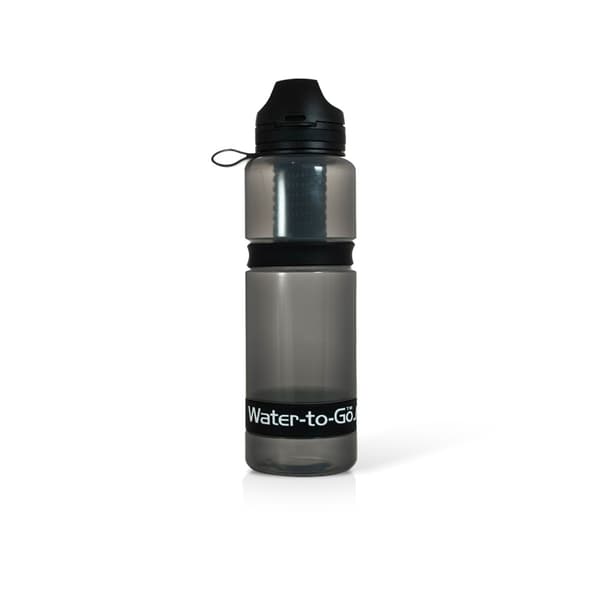 Water-to-Go aktiv filterflaska 75 cl 750 ml svart