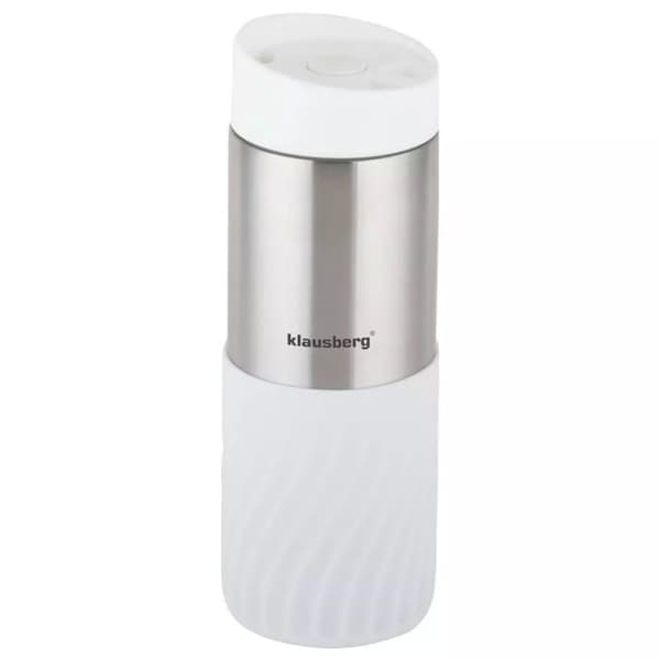 Muggtermos - KLAUSBERG - KB-7635 - 400 ml - Rostfritt stål - Dubbelvägg