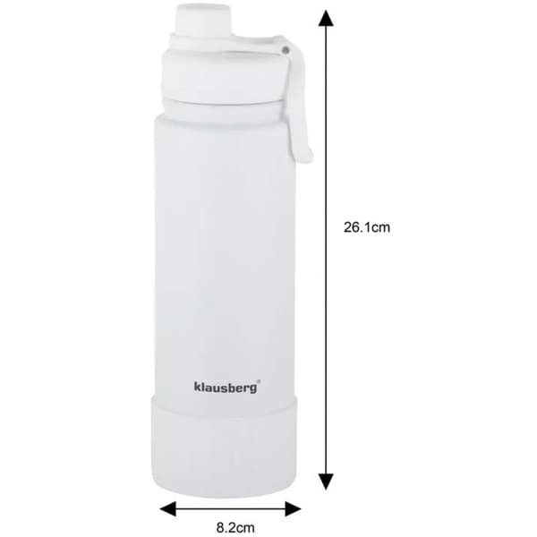 Termosflaska - KLAUSBERG - KB-7639 - Rostfritt stål - 720 ml - Dubbelvägg