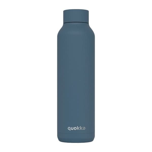 Isolerad flaska i rostfritt stål 630 ml (blå sten) Quokka Solid
