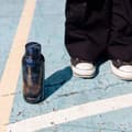 Miniatyrbild 5 av 6: Isolerad flask i rostfritt stål 510 ml (svart marmor) Quokka Solid
