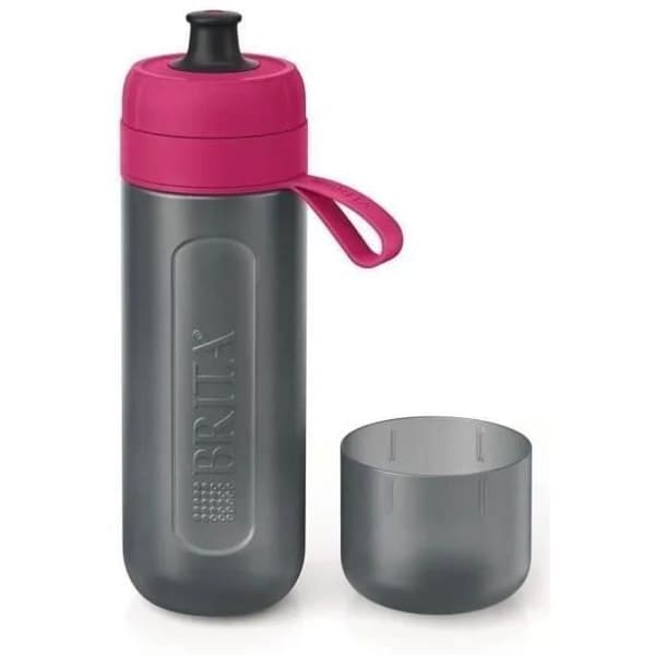 Filterflaska - BRITA - Aktiv - 0,6L - MicroDisc-filter - Rosa färg
