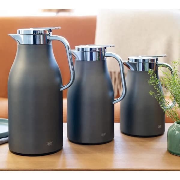 Isolerad Tekanna - ALFI - Skyline 1321.234.150 - Rostfritt Stål - Härdat Glas - 1,5 l