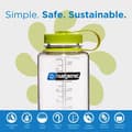 Miniatyrbild 3 av 4: Gourde - bidon - flask med isolering Nalgene - 2020-3732 - Flaska med bred snubbe WM 1 L Transparent