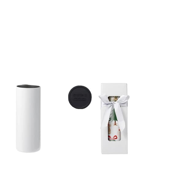 Raka sublimeringsmuggar, livsmedelsklassat rostfritt stål, enkel anpassning,8PCs 20oz, 501-600ml