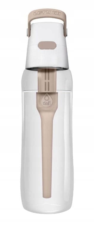Dafi Solid 0,7 l Tritan beige suodatinpullo suodattimella