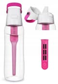 Miniatyrbillede 3 af 3: Dafi Solid vandflaske med filter, pink, 0,7 l, lavet af Tritan