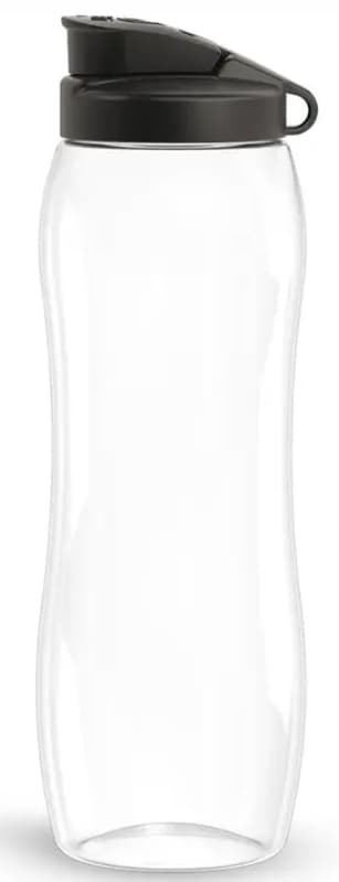 Dafi vattenflaska svart 0,6l