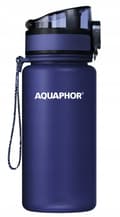 Pikkukuva 2 / 2: AQUAPHOR tummansininen suodatinpullo + 1 vesisuodatinpatruuna 0,35 l