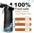 Pikkukuva 2 / 6: Neljä väriä (violetti/pinkki/sininen/musta) Air-Up Air -juomapullo 650 ml – 7 makukapselia | 0 sokeria ja tuoksuviolettia