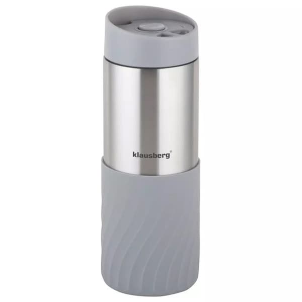 Muggtermos - KLAUSBERG - KB-7634 - 400 ml - Rostfritt stål - Dubbelvägg