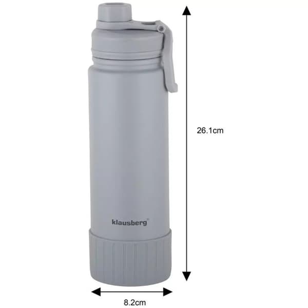 Termosflaska - KLAUSBERG - KB-7638 - Rostfritt stål - 720 ml - Stöttålig